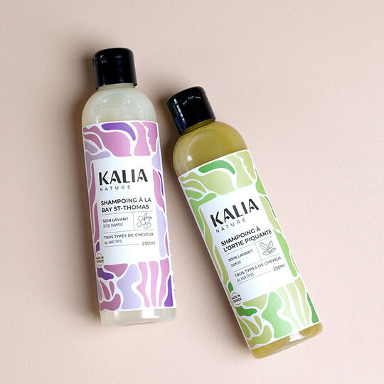 Shampooing cuir chevelu sensible &agrave; la bay de St-Thomas