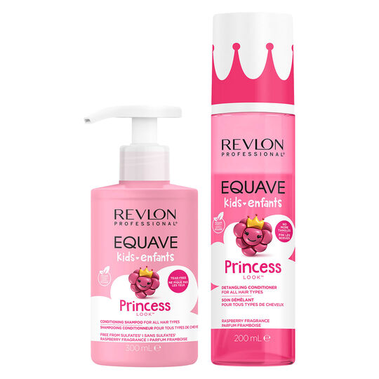 Duo shampooing & d&eacute;m&ecirc;lant enfant Equave Kids princess look