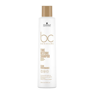 Shampooing pour cheveux matures et fragilisés BC Time Restore,  Shampooing pour cheveux matures et fragilisés BC Time Restore
