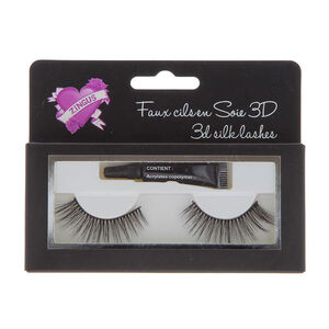 Faux cils en soie 3D N°18