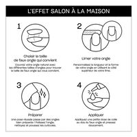 Faux ongles xpress/on waitress