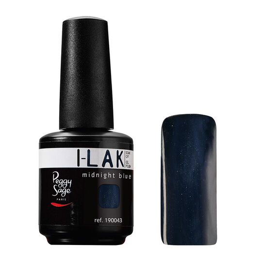 Vernis semi-permanent I-Lak 15 ml midnight blue