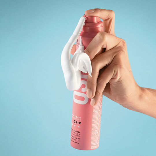 Mousse fixation forte Grip Osis+ 200ml
