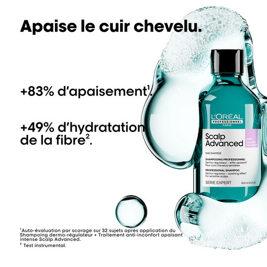 Shampooing dermo-r&eacute;gulateur anti-inconfort Scalp Advanced 500ml
