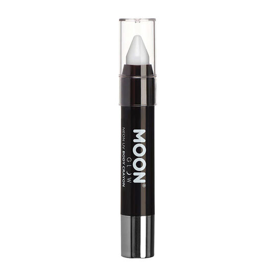 Crayon n&eacute;on corps et visage Moon Glow blanc