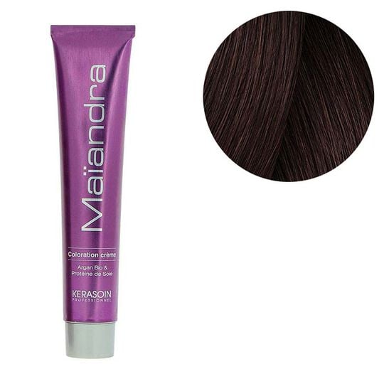Coloration permanente Maïandra 5.77 châtain clair marron intense