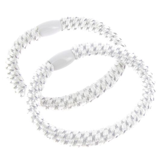 &Eacute;lastiques tiss&eacute;s sans m&eacute;tal blanc