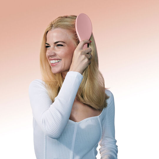 Brosse d&eacute;m&ecirc;lante Ultimate Detangler peach glow