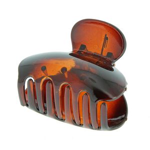 Pince croco clochette Brun,  Pince croco clochette Brun