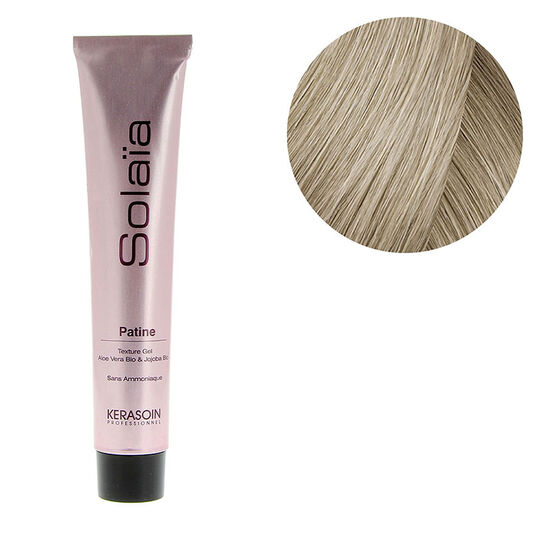 Patine Sola&iuml;a 10.13 blond tr&egrave;s tr&egrave;s clair cendr&eacute; dor&eacute;