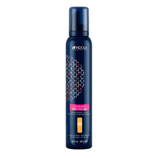Mousse colorante blond miel