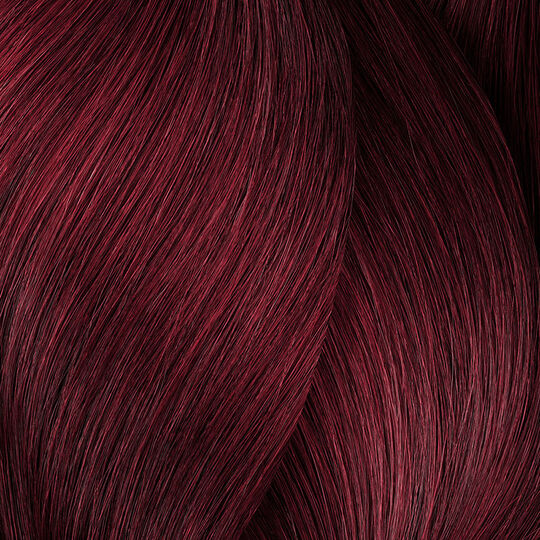 Coloration sans ammoniaque Inoa 5.62 ch&acirc;tain clair rouge iris&eacute; carmilane
