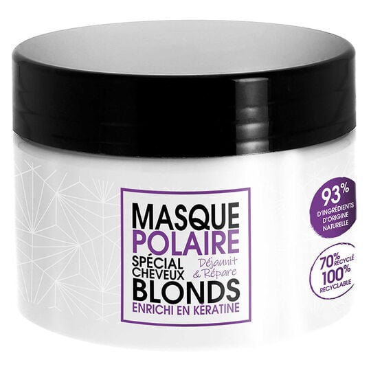Masque polaire pour cheveux blonds,  Masque polaire pour cheveux blonds