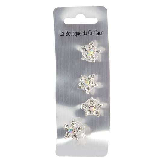 Ressort bijoux de cheveux strass &eacute;toile