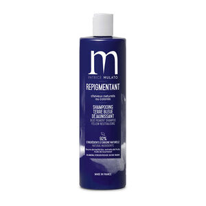 Shampooing repigmentant terre bleue