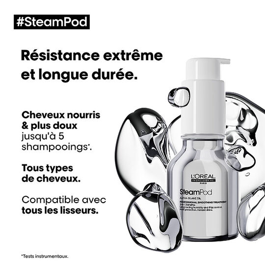Duo SteamPod 4 &eacute;dition limit&eacute;e Meteora et soin lissant