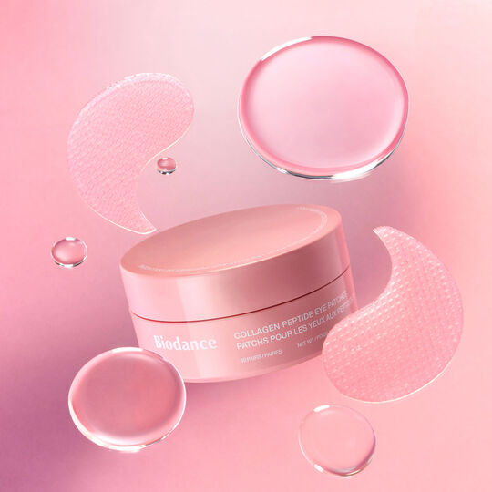 Patchs pour les yeux aux peptides de collag&egrave;ne
