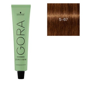 Coloration Igora Zero Amm 5-67 ch&acirc;tain clair chocolat cuivr&eacute;