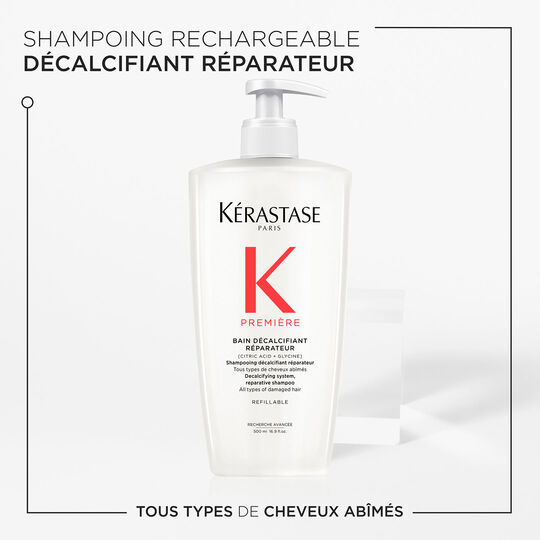 Bain d&eacute;calcifiant r&eacute;parateur Premi&egrave;re 500 ml rechargeable