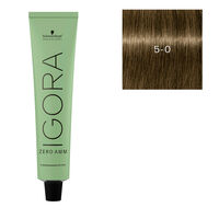 Coloration Igora Zero Amm 5-0 ch&acirc;tain clair naturel