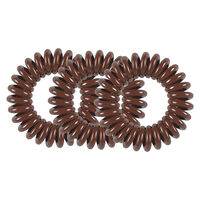 3 &Eacute;lastiques spirales Original pretzel brown