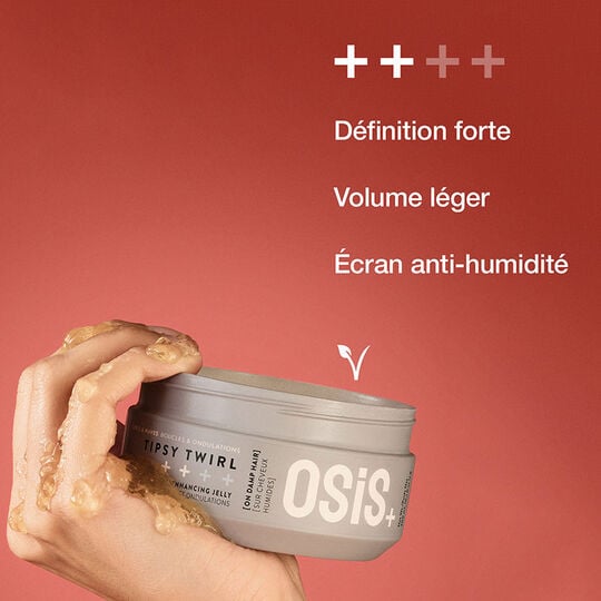 Gel&eacute;e sublimatrice boucles et ondulations Tipsy Twirl Osis+