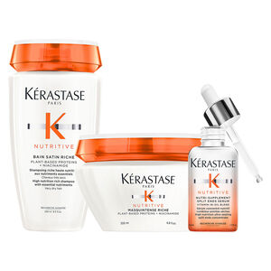 Routine Nutritive cheveux &eacute;pais