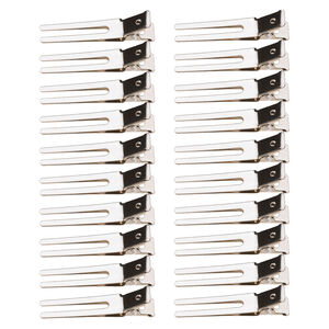 Lot de 20 pinces m&eacute;talliques
