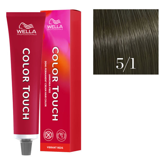Coloration semi-permanente Color Touch 5/1 ch&acirc;tain clair cendr&eacute;