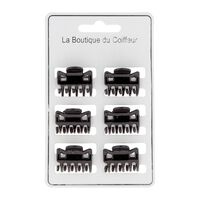 Petites pinces croco noir