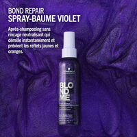 Spray-baume violet Blondme Bond Repair Neutralisant