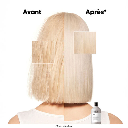 Shampooing d&eacute;jaunissant Silver recharge 500ml