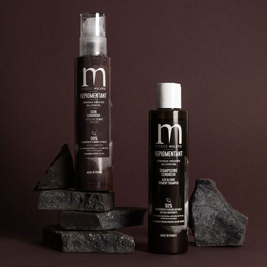 Soin repigmentant cheveux naturels ou color&eacute;s cendreur