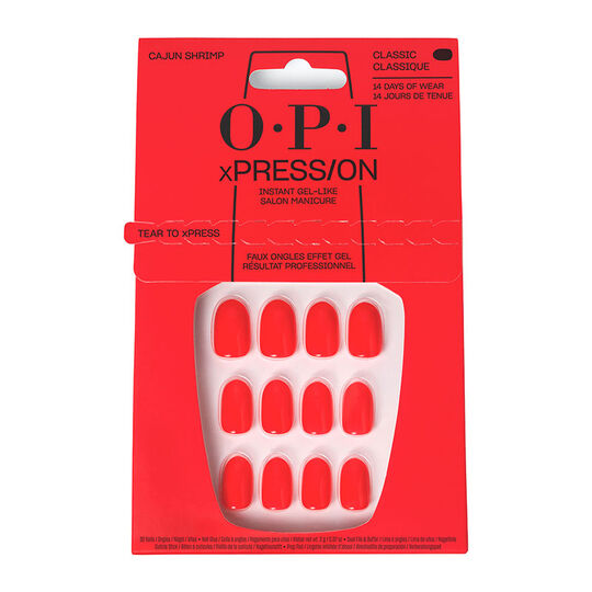 Faux ongles xpress/on cajun shrimp