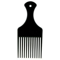 Peigne afro simple noir,  Peigne afro simple noir