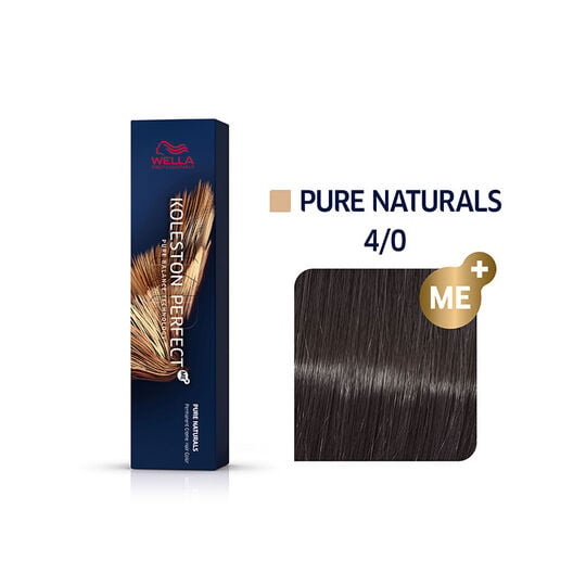 Coloration permanente Koleston Perfect Me+ 4/0 ch&acirc;tain naturel froid