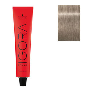 Coloration permanente Igora Royal 9-1 blond très clair cendré