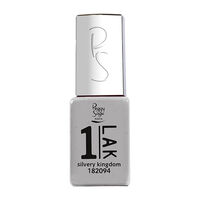 1-LAK vernis semi-permanent 3 en 1 silvery kingdom