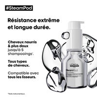 Pack lisseur boucleur SteamPod 4 et soin lissant