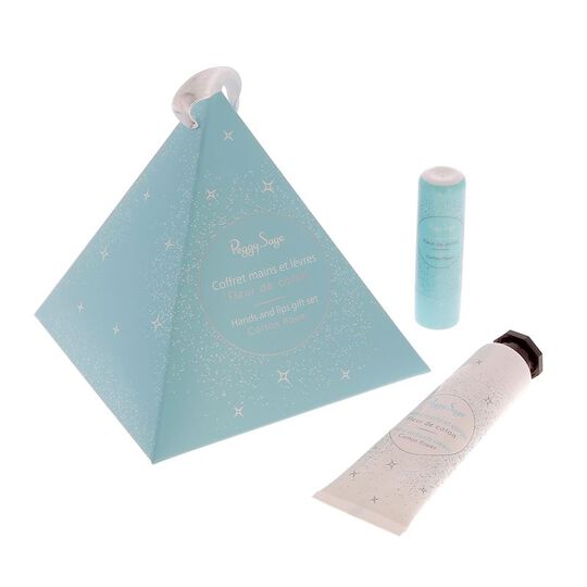 Coffret de Noel Mains et Levres fleur de coton
