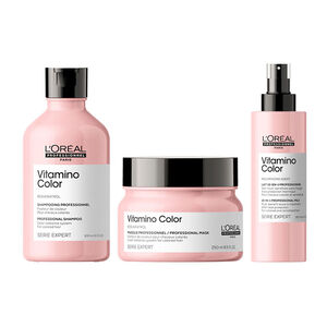 Routine cheveux colorés Vitamino Color