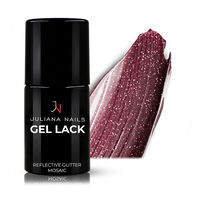 Vernis semi-permanent Gel Lack glitter mosaic