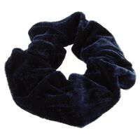 Chouchou velours marine