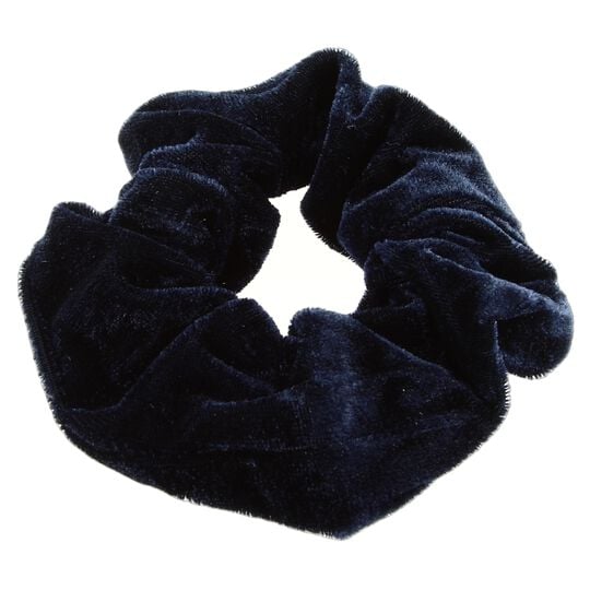 Chouchou velours marine