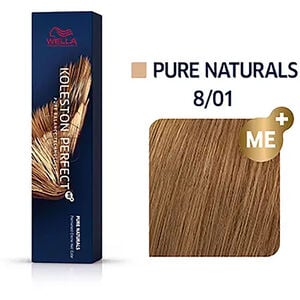 Coloration permanente Koleston Perfect Me+ 8/01 blond clair naturel-cendr&eacute;
