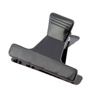 Pince croco simple noire 5,5cm