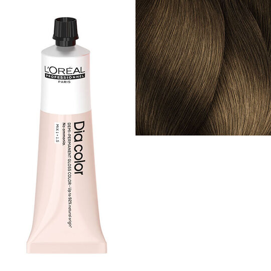 Coloration ton sur ton Dia Color 7 blond