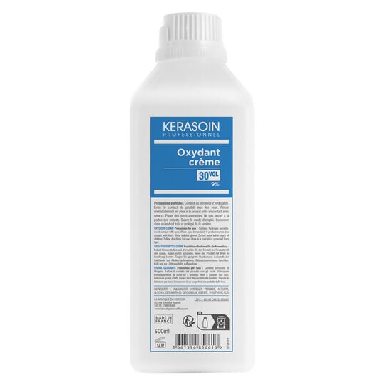 Oxydant cr&egrave;me 30 volumes 9% 500ml