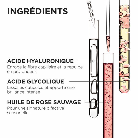 Bain cr&egrave;me Hydra-Glaze Gloss Absolu 500 ml rechargeable