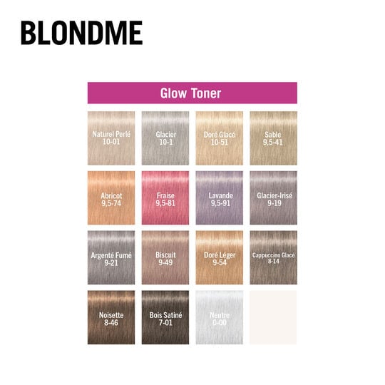 Patine nuanceur &eacute;clat Blondme 10-1 glacier